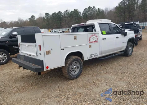 2020 Chevrolet Silverado 2500Hd 4Wd Long Bed Wt из США, поврежденный, VIN 1GC1YLEY8LF237544